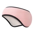 thumbnail image 1 of Milaget Cache-Oreilles Bandeau Confortable Protections d'Oreilles Vent Temps Froid Rose, 1 of 7