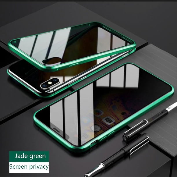 Zonghan Anti Peeping Double Sided Glass Phone Case For Iphone 11 Pro Max Green Order Remarks Plus Black Wooden Box Logo Custom Walmart Com Walmart Com