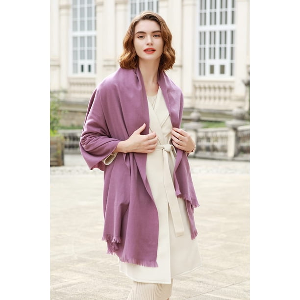 RIIQIICHY Pashmina Winter Scarfs Dress Shawl Wraps for Women Wedding Large  Warm Scarves - Walmart Business Supplies