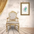 thumbnail image 3 of James, Nola 20x32 Gold Ornate Wood Framed with Double Matting Museum Art Print Titled - Mermaid (M), 3 of 4