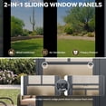 thumbnail image 3 of Erinnyees 10' x 12' Wall Mounted Sunroom Gazebo,All-Season Patio Gazebo Sunroom with Side Door,Outdoor Permanent Sunroom,Grey, 3 of 7