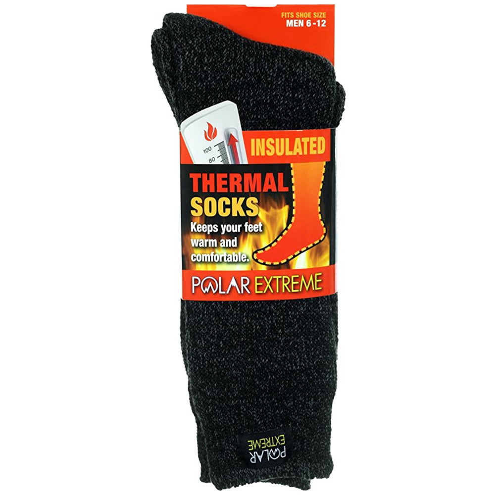 Polar Extreme Polar Extreme Mens Insulated Thermal Socks