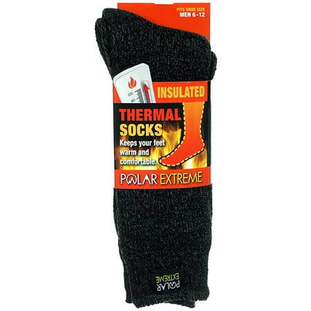 Polar Extreme - Polar Extreme Mens Insulated Thermal Socks - Walmart.com