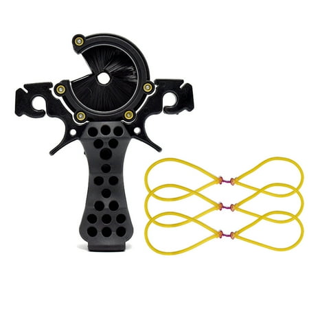 Piaoyu Multi Functional Hunting Slingshot with Rubber Bands for Shooting 3 Pieces