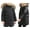 Black, variant on ATOGUTA Kids Jackets Boys Winter Warm Thick Hooded Down Coat Down Jacket Padded Overcoat Black, Size 2T-12