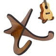 thumbnail image 1 of Soporte de ukelele de madera desmontable Soportes de guitarra plegables Marco resistente en forma de X con borde suave para ukelele, violín, mandolina y banjo, 1 of 5