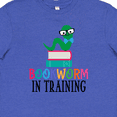 thumbnail image 4 of Inktastic Bookworm in Training Reading Gift Youth T-Shirt, 4 of 5