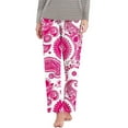 thumbnail image 4 of Felirenzacia Big and Tall Women's Pajama Pants Loose Boho Graphic Cozy Pj Bottoms for Plus Women Multicolor,XXXXXL, 4 of 7