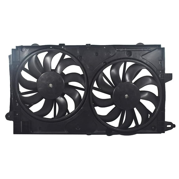 ALL-CARB Radiator Dual Cooling Fan For 2013 2014 2015 2016 2017 Chevrolet Malibu &Impala