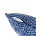 thumbnail image 5 of KBOOK Outdoor Throw Pillow Covers Waterproof Weave Pillow Cases for Patio Garden, 2 Pack, 18" X 18", Blue, 5 of 6