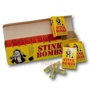 Stink Bombs - Stinky Glass Gag Prank Fart Joke Case of 36