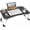 Black, variant on Folding Lap Desk, 23 Inch Portable Wood Black Laptop Bed Desk Lap Desk with Cup Holder, for Working Reading Writing, Eating, Watching Movies for Bed Sofa Couch Floor Black-gold
