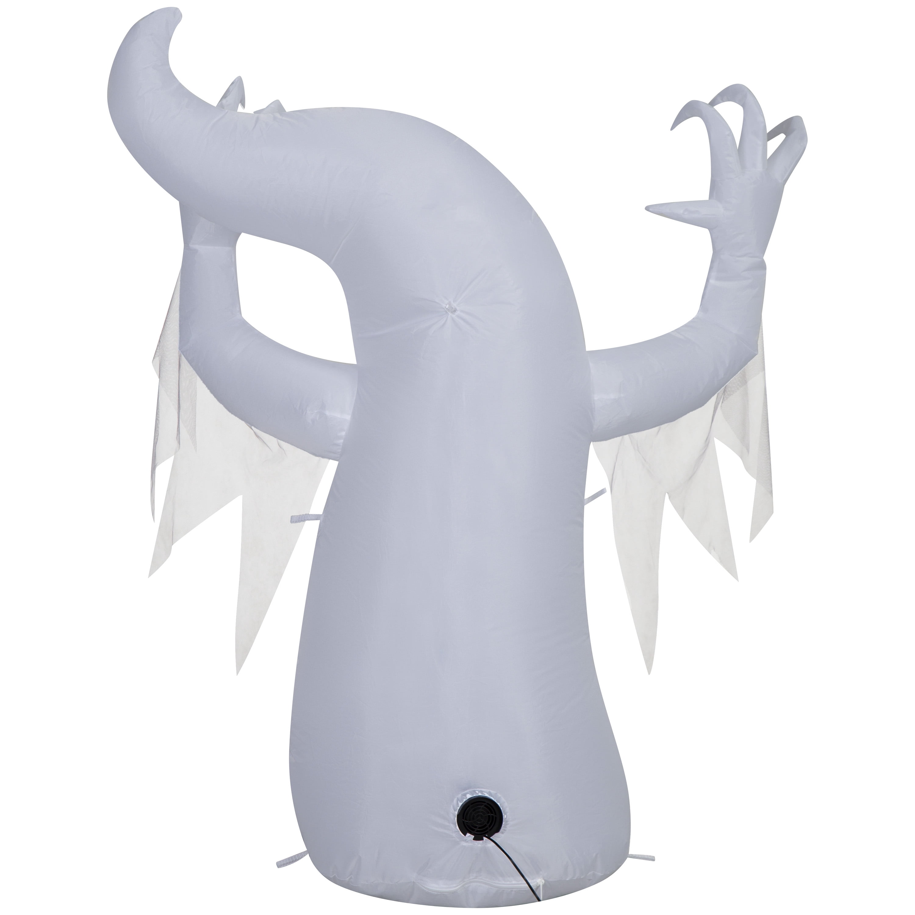 Scary Ghost Airblown Yard Inflatable, Multicolor, 4', Halloween by Way To Celebrate