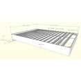 thumbnail image 4 of Nexera 2-Piece Bedset With Bed Frame And Headboard, Brown, Queen, 4 of 5