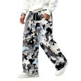 thumbnail image 5 of GrmtClth Mens Camo Corduroy Pants Elastic Waist Drawstring Cargo Joggers Baggy Sweatpants Fall Winter Streetwear Bottoms 3XL, 5 of 7