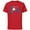 Red, variant on Disney PIXAR Soul Movie Logo Black T-Shirt - Short Sleeve Cotton T-Shirt for Adults - Customized-White