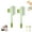 Green2pcs, variant on Zen Cat Brush, Zenbrush Cat Comb with Release Button, Self-Cleaning Shedding Pet Hair Removal Comb with Long Short Stainless Steel Teeth for Dogs and Cats, Comfort and Safety (Green1pc)