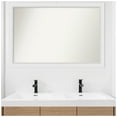 thumbnail image 7 of Amanti Art Custom Wall and Bathroom Mirror (31.25 x 46.25 in.), Blanco White Frame, 7 of 7