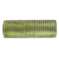 thumbnail image 2 of Ludlz Christmas Ribbon Wired Gold Christmas Tree Ribbon Glitter Christmas Wired Ribbons for Tree, Crafts,Gift Wrapping, Wreaths, Garland, Home Decor -10 Yards, 2 of 8