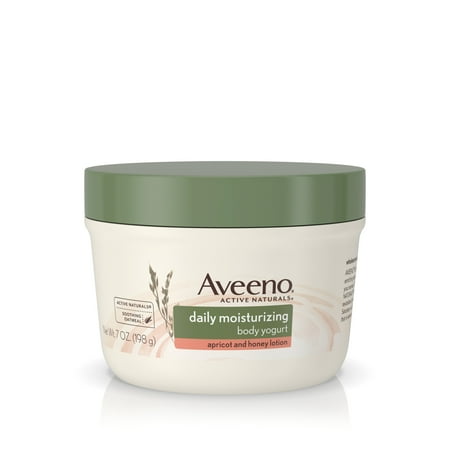 Aveeno Active Naturals Daily Moisturizing Body Yogurt Moisturizer, Apricot And Honey, (Best Daily Moisturizer For Relaxed African American Hair)