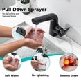 thumbnail image 4 of Bathroom Faucets with Pull Out Sprayer Single Hole Bathroom Pull Down RV Sink Faucets Water Tap Pull Down Bathroom Faucet -Modern  Design, 4 of 5