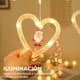 thumbnail image 4 of Serie de Luces Navidad | Corazon y Esferas Navideñas Colgantes | Cortina Luces Calidas|Serie Navideña 3 Metros, 4 of 5