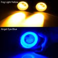 thumbnail image 3 of Conjunto de luces antiniebla Angel Eye de 2 x 30 W, luces LED antiniebla DRL para coche, lámpara de circulación diurna de 8000 lm y 12 V para Volkswagen VW Beetle 5C1/5C7 2011-2019, 3 of 5
