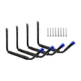 thumbnail image 3 of Ethern 4 Garage Storage Hooks, Wall Mounted, Large Shed, Display Hanger for Ladders And Blue capped, 3 of 9