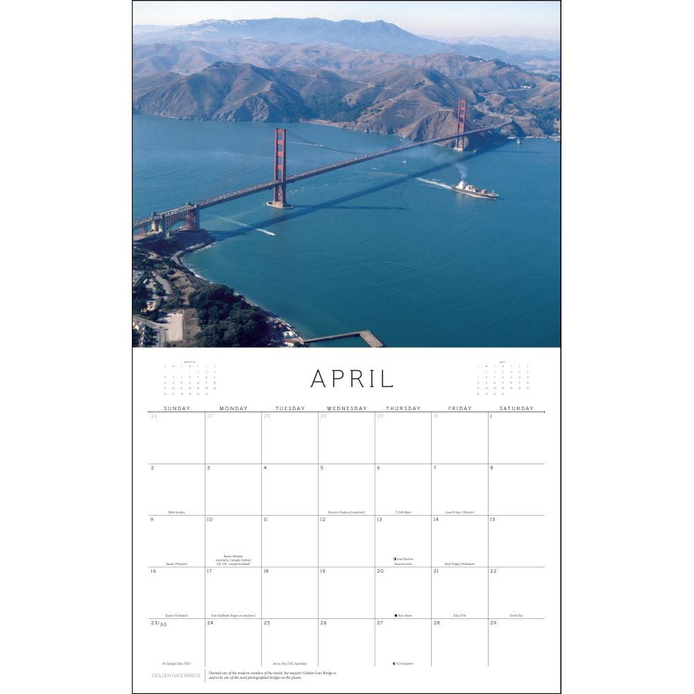 Buy Above San Francisco 2023 Wall Calendar The Aerial Photography of