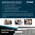 thumbnail image 3 of Conmutador D-Link de 10 puertos Gigabit Smart Managed DGS-1210-10, 3 of 9