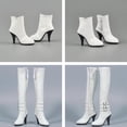 thumbnail image 1 of 2x1: 6 zapatos de tacón alto con botas largas con cremallera y zapatos de tobillo para de acción de 12 '' Baoblaze Figura de acción Botas Zapatos, 1 of 8
