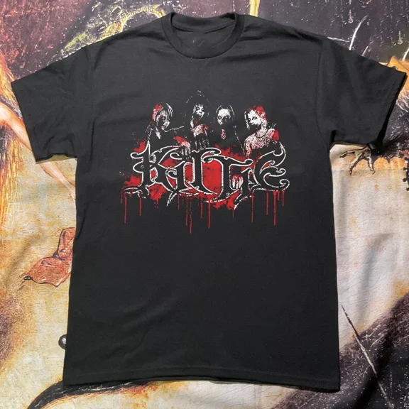 RARE KITTIE BAND Poster Rock Music Shirt Men Women Unisex Cotton Tee MC911