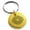 Gold, variant on Stainless Steel Celtic Eternity Knot Engraved Small Medallion Circle Charm Keychain Keyring