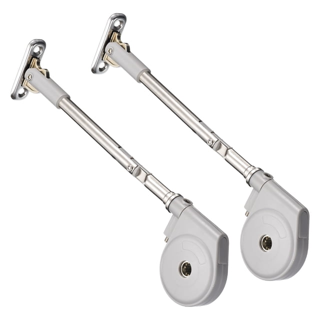 Bisagra de soporte para tapa 2 piezas, bisagra de cierre lento, soporte para tapa, apertura hacia abajo a 105 grados para caja, ventana, puerta de armario