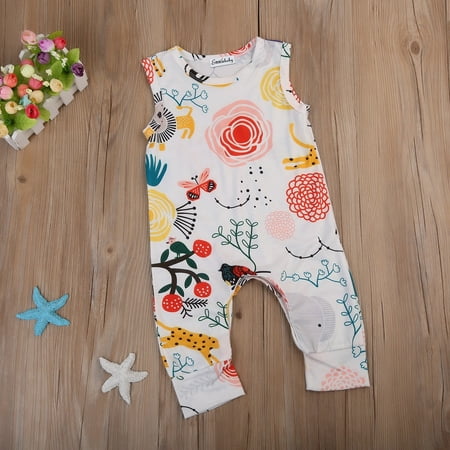 

Casual Newborn Kid Baby Boy Girl Animal Clothes Jumpsuit Romper Bodysuit Sunsuit Outfit New