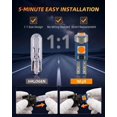 WLJH Yellow LED Instrument Cluster Bulb Kit Acura CL 2001-2003, 33 Pack ...