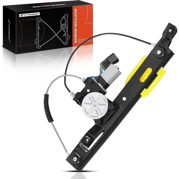 A-Premium Window Regulator with Motor Compatible with Jaguar XF 2009-2015 XFR 2010-2015 XFR-S 2013-2015 Rear Right Passenger