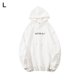 thumbnail image 1 of Sudadera con capucha Sudadera con capucha unisex de algodón Sudadera con capucha cálida informal, L, Blanco Inevent AP000785-05, 1 of 7
