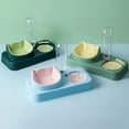 thumbnail image 3 of Cat Food Dispenser Water Dispenser Large Capacity Integrated Auto Feeder G8J1, 3 of 8