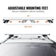 thumbnail image 2 of Barras transversales universales VEVOR para portaequipajes de techo de aluminio 54 pulgadas, 2 of 8