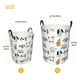 thumbnail image 3 of Balery Puppy Cesta de ropa redonda con asas, impermeable, independiente, para ropa, juguetes, dormitorio y familia-Small, 3 of 6