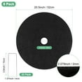 thumbnail image 3 of 8-Pack Non-Woven Tree Mulch Ring, 20.5 Inch Tree Protector Mat W 20 Pcs Stakes for Plant Root Protection [Black], 3 of 7