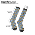 thumbnail image 2 of Pofeuu Sunflowers Print Stockings, Adult Running Hiking Socks for Youth and Adult, 2 of 6