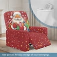thumbnail image 3 of Garronmavis Christmas Santa Gifts Recliner Chair Covers with Storage Pocket Lazy Boy Recliner Covers Non-Slip Sofa Slipcover Stain Against Pet Protector Furniture Cover Easy to Install, 3 of 7