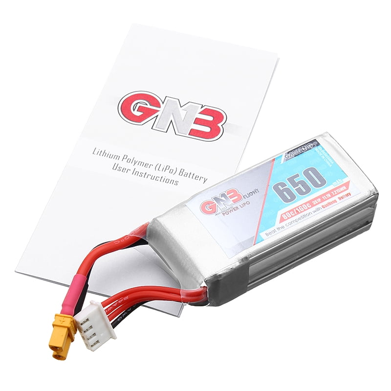 Gaoneng GNB 11.1 V 650 mAh 80C/160C 3 S Lipo Batterie XT30 Plug 
