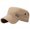 Khaki, variant on Baseball Cap Women Fashion Unisex Military Style Flat Cap Vintage Baseball Cap Sport Sun Hat