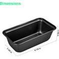 thumbnail image 2 of 6 Pack Mini Loaf Pans, Non-Stick Baking Bread Pan, Carbon Steel Bakeware, 2 of 4