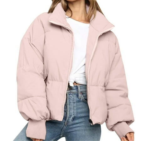 

ceyhen Scrub Jacket Womens Faux Leather Zip Up Moto Biker Jacket with Stitching Detail