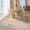 thumbnail image 2 of Wellber Boho Area Rug Wellber Moroccan Rugs Washable Carpet for Bedroom Living Room Home Decor,6'x9',Yellow, 2 of 7