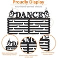 thumbnail image 5 of 1 set Iron Medal Holder Medals Frame Rectangle Dance Display Hanger Rack Medal Holder 400x250mm, 5 of 8